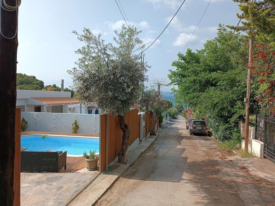 Μοντέρνα Εξοχική Μονοκατοικία Με Ιδιωτική Πισίνα! Khalkoutsion 外观 照片